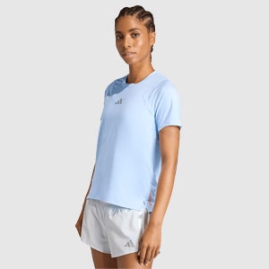 adidas Womens adizero Ekiden T-Shirt - Crystal Sky | Pro:Direct Running