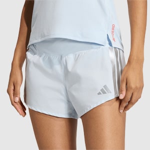 adidas Womens adizero Ekiden Shorts - Crystal Sky | Pro:Direct Running