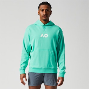 New Balance AO26 Athletics French Terry Tennis Hoodie - Deep End | Pro:Direct Tennis