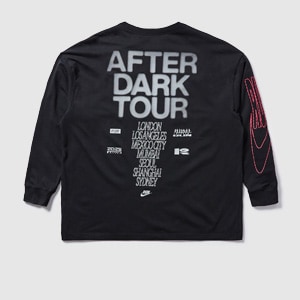 Nike Womens After Dark Tour Oversized Long-Sleeve T-Shirt - | Pro:Direct Running