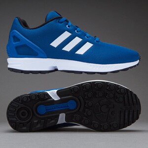 adidas Originals ZX Flux K - Boys Shoes - Equator Blue/White/Core