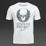 Nike Run P Oregon Project Tee - Mens Clothing - White/(Black