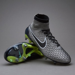 Nike Magista Obra SG-Pro - Botas de fútbol-Terrenos Metallic Pewter-Negro-Blanco | Pro:Direct Soccer