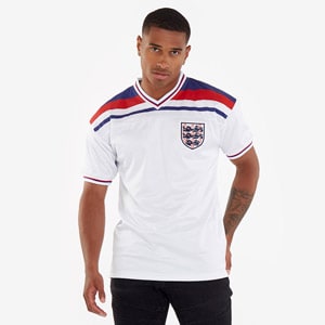 retro england soccer shirt