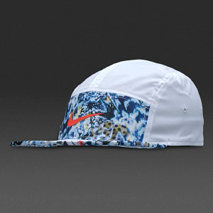 Nike AW84 Floral Tropical Cap Hat 5 Panel Reflective Swoosh one size Rare & Discontinued Hats | *THE OG! THE FAN FAVOURITE  main image 3