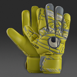 Uhlsport Soft Resist Flex Frame - Nero/Arancione Fluo/Bianco - Guanti