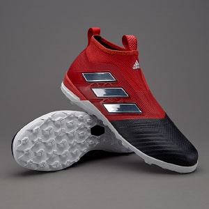 adidas ACE Tango 17+ Purecontrol TF - Mens Soccer Cleats - Turf Trainer Red/White/Core