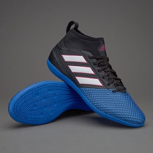 adidas ACE 17.3 Primemesh IN - Cleats - Indoor Core Black/White/Blue