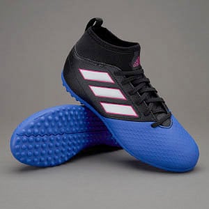 adidas para niños- Zapatillas de futbol-Negro/Rosa Shock/Azul | Pro:Direct Soccer