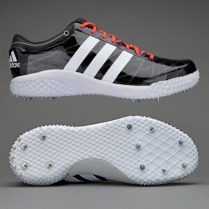 adidas adizero High Jump Stability - Black/White - Mens