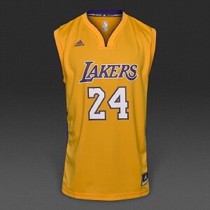 Mens Clothing - adidas LA Lakers NBA Int Replica Jersey 24 - - L69778 Pro:Direct Basketball