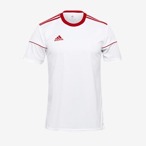 Equipaciones para clubs de - Camiseta adidas Squadra 17 MC - Blanco/Rojo | Pro:Direct Soccer