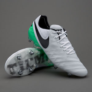 Nike Tiempo Legend VI SG PRO 819680-103 White/Green Metal Soccer Cleats Size 7 Nike Tiempo Legend VI SG PRO 819680-103 Green Metal Men  main image 4