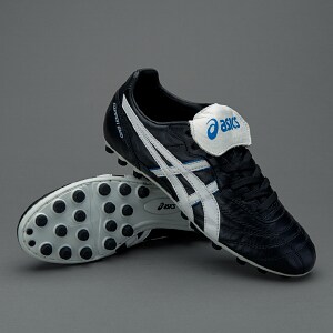 Scarpe Uomo Asics Nippon Evo AG Erba Artificiale Nero Blu Pro Direct Soccer