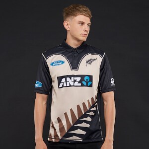 New Black Caps T20 Jersey 2022-2023, NZ Cricket T20 Shirt 2022-23  Canterbury ANZ