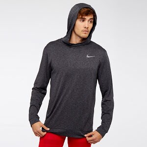 nike hyper dry long sleeve hooded breathe top