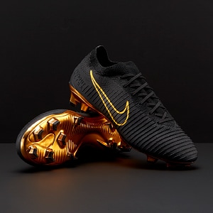 Nike Flyknit Ultra - Boots - Firm Ground - Black/Orange | Pro:Direct Soccer