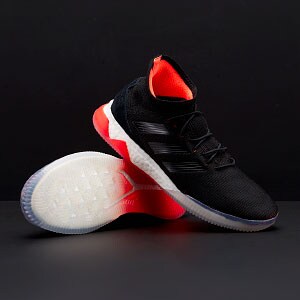 adidas Predator Tango 18.1 TR Mens Boots Turf Trainer CP9268 Core Black Core Black Solar Red