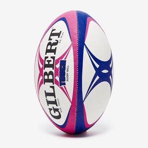 Gilbert Touch Training Ball -White/Pink/Blue | Pro:Direct Rugby