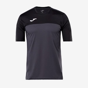 Mens Football Teamwear - Joma - Winner SS Jersey - Anthracite/Black ...