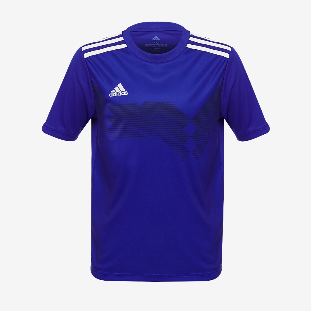 adidas Kinder Campeon 19 Shirt Grau/Weiß Kinder Fußball Teamwear