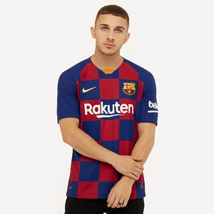 Nike FC Barcelona 2019/20 Home Vapor Match SS Jersey - Deep