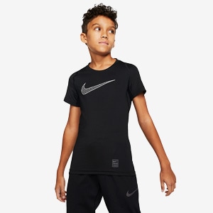 Nike Kids Pro Top - Black/Black/White/White