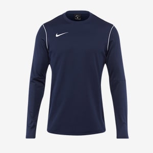 Nike Park 20 Crew Top - Obsidian/White/White - Mens Football Teamwear