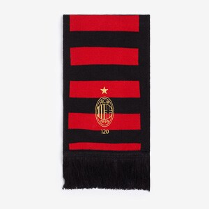 Sciarpa Ufficiale AC Milan 19° Scudetto | Campioni Italia 2022 | Jacquard RossoNero - Foto 6