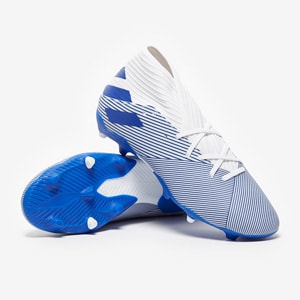 Adidas nemeziz white blue on sale