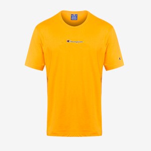 Crewneck Champion Tee Orange Champion Logo Crewneck T-Shirt