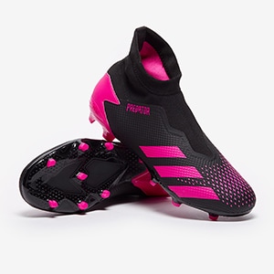 adidas Predator 20.3 LL FG - Negro/Rosa Botas de Fútbol | Pro:Direct Soccer