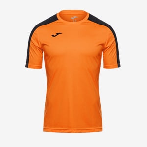 Joma Academy IV SS Football Shirt Orange/Black