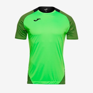 Camiseta MC - Verde fluor/Negro-Equipaciones de fútbol para hombre | Pro:Direct Soccer
