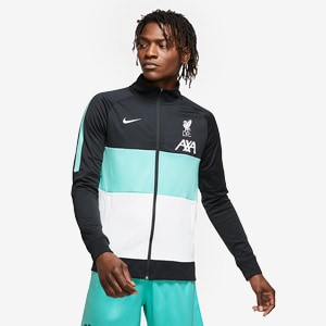 Nike Liverpool 20/21 I96 Anthem Track Jacket - Black/Hyper Turquoise/White