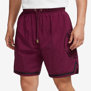 burgundy jordan shorts