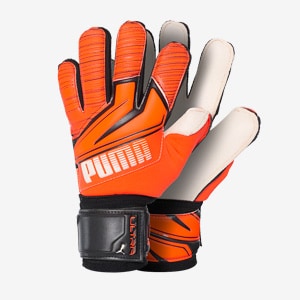 Puma Kids Ultra Grip 1 RC - Shocking Orange/White/Black | Pro:Direct Soccer