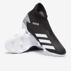 adidas Predator AGホワイト/ブラック Adidas Predator Elite Foldover Tongue FG Soccer Cleats