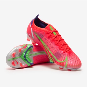 Nike Mercurial Vapor 14 Elite FG-Bright Crimson/Metallic Silver