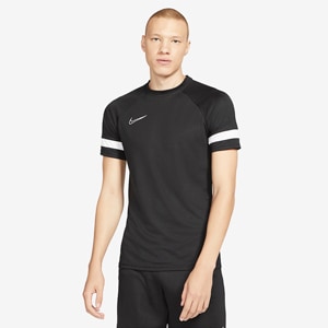 Camiseta Nike Dry Academy MC - Negro/Blanco | Pro:Direct Soccer