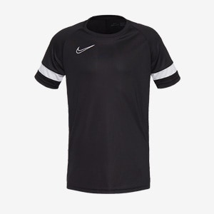 Camiseta Nike Dry Academy MC para niños - Negro/Blanco | Pro:Direct Soccer