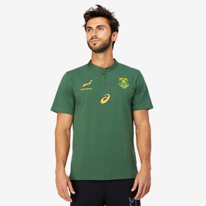 Marca AsicsASICS Sud Africa Rugby manica corta verde Womens T-Shirt 2112A053 301 