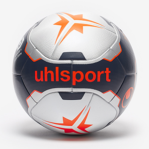 Uhlsport Palla Calcio LITE Soft 350 – Leggera E Morbida Per Bambini (9-12 Anni) – Blu Marino/Verde Fluo, Taglia 4 O 5