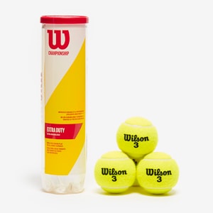 Wilson Championship Extra Duty 4 Ball Tube | Pro:Direct Tennis
