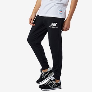 ontrouw Mos vloeistof New Balance Essential Stack Logo Slim Sweatpant - Black - Mens Clothing 