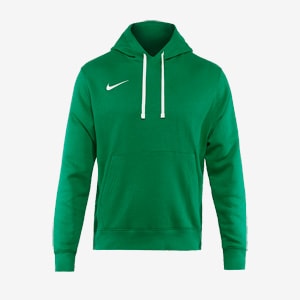 Nike Park 20 Fleeced Pullover Hoodie - Pine Green/White