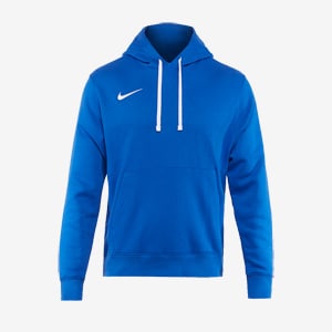 Nike Park 20 Fleeced Pullover Hoodie - Royal Blue/White