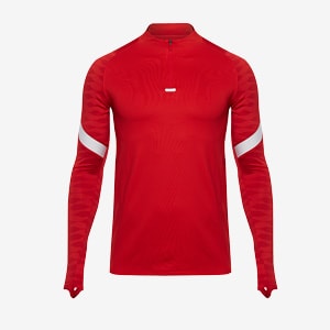 Nike Dri-FIT Strike 21 Drill Top - University Red/Gym Red/Wh