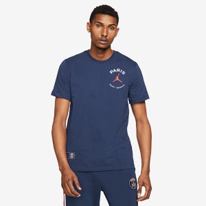 Jordan x Paris Saint-Germain Logo T-Shirt- Mitternachtsblau | Pro:Direct Soccer