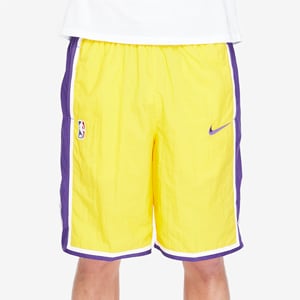 Los Angeles Lakers Icon Edition NBA Swingman Shorts - Yellow - Throwback